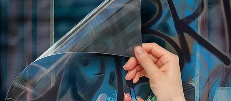 Transparent Graffiti Film for Branding in Los Angeles CA